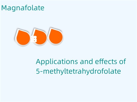 Aplikácie a účinky 5-metyltetrahydrofolátu